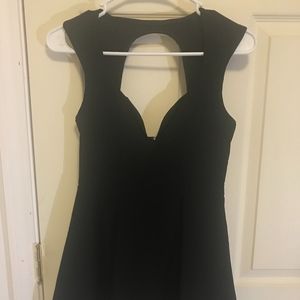 ballerina dress with back detail